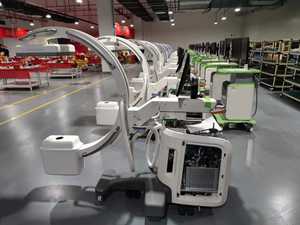 5.0KW Digital C máquina do braço X Ray/raio X de múltiplos propósitos da tabela de funcionamento do c-braço compatível - Product Image 3