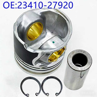 Nouvelles bagues de piston automobiles HONGXUAN pour moteur diesel D4AE - OE 23410-27920 Diamètre 83 mm 1 pièce de rechange Pièce moteur