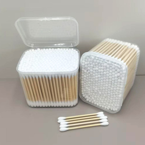 300 cotons-tiges écologiques en bambou de haute qualité, multi-usages pour le nettoyage des oreilles - Product Image 1