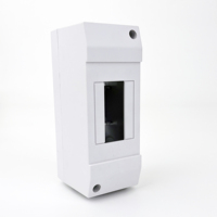 Boîte de distribution électrique AY en plastique MCB 2 voies ABS IP30, boîtier électrique, équipement électrique à montage en surface