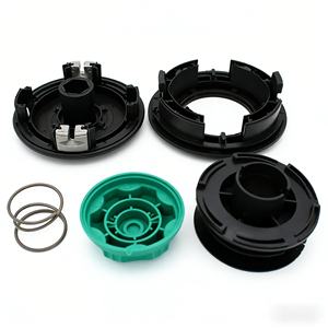 Tête de coupe E Mak Oleo Mac compatible avec les débroussailleuses BC350S BC430S BC530S Efco, pièce de rechange OEM 61112061A, tête de coupe à fil Tap N Go - Product Image 5