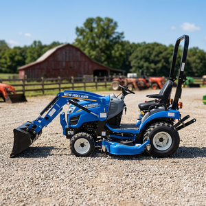Tracteur compact numérique pour tonte de pelouse 4x4 30 CV avec moteur, pompe et boîte de vitesses pour usage agricole, verger et jardin - Product Image 2