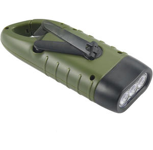 Linterna de Emergencia RTS Ligera, Multifuncional, Recargable, de 2W, de ABS, para Camping, con Manivela Solar, para Rescate - Product Image 5