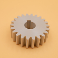 Engranaje de Transmisión PEEK D20-D80 Mecanizado por CNC para Sistemas de Accionamiento Automatizado