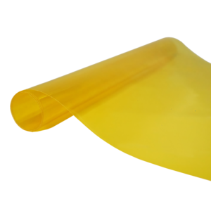 <span class=keywords><strong>Film</strong></span> thermofusible TPU OEM/ODM, surface givrée, épaisseur 0,22 mm, vert transparent, 100 % polyester organique fluorescent, sergé dimensionnel - Product Image 2