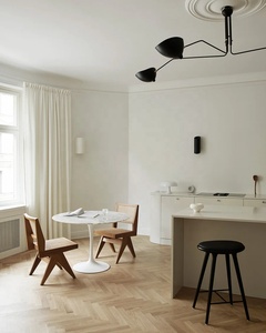 Cuisine moderne à plan ouvert avec four encastré, cave à vin et îlot central entièrement personnalisable <span class=keywords><strong>pour</strong></span> appartements ou maisons - Product Image 2