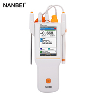 I300F pH Fluoride Ion Meter Sensor Sensitif Respon Cepat Kalibrasi Mudah Perangkat Pengujian Kualitas Air Tahan Lama
