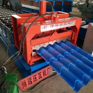 Mesin Pembentuk Gulungan Lembaran Baja Warna Genteng Berlapis Mesin Pembuat Genteng Logam Berlapis - Product Image 4