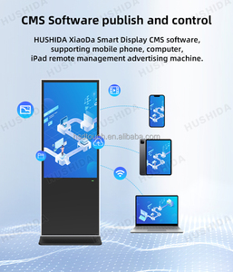 सबसे ज्यादा बिकने वाली 43 55 इंच की विज्ञापन स्क्रीन डिजिटल साइनेज कियोस्क एचडी फ्लोर स्टैंडिंग एलसीडी अंक का सिग्नवेज - Product Image 4