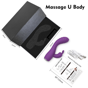 Взрослые Вибраторы для оргазма, вибратор для пениса с кроличьими ушками, фаллоимитаторы для женского удовольствия - Product Image 2