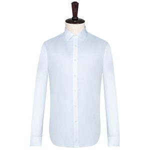 Vente chaude femmes chemises décontractées manches longues bouton avant bonne couture tissu tricoté motif solide plaine teint Techniques - Product Image 2