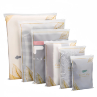 Feuilles mates différentes tailles pour drap de lit manteau sous-vêtement thermique emballage paquet sac en plastique vêtement sac à fermeture éclair