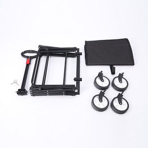 TODO New Folding Wagon Cart <strong>Camping</strong> Cart Foldable Wagons Carts 5 Inch <strong>Trolley</strong> <strong>for</strong> Outdoor With Removable Wheels and Handle - Product Image 5