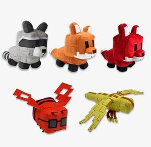 Jouets en peluche Hot Sale pour jardin, super doux et moelleux, en forme de raton laveur et renard roux, avec rembourrage en coton PP, pour le jeu - Product Image 1