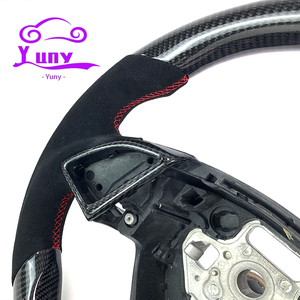 Volant de voiture en fibre de carbone avec LED personnalisées, design style course, pour C7 SS Rs Zl1 Z06 Z51 Accessoires - Product Image 4