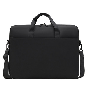 Sac pour ordinateur portable en tissu Oxford 15,6 pouces, antichoc, rembourré, gris, sacoche pour ordinateur portable, sac à bandoulière pour homme et femme - Product Image 2
