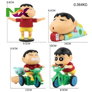 Crayon Shin-chan, Juego de 4 Figuras de la Serie Life, 6.5-10 cm, Modelo de Anime, Muñeco de Colección, Juguete de Moda para Niños, Regalo de Cumpleaños Kawaii, Adornos - Product Image 3