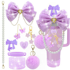 Accesorios para Vasos <span class=keywords><strong>de</strong></span> 40 oz, Incluye Pajita <span class=keywords><strong>de</strong></span> Silicona con Lazo, Tapa, Protector <span class=keywords><strong>de</strong></span> Silicona, Correa <span class=keywords><strong>de</strong></span> <span class=keywords><strong>Cuero</strong></span> para Botella - Product Image 4