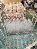 Tuyau en verre transparent en quartz de haute pureté personnalisé par l'usine FD, tube poli