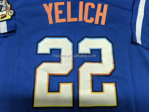 Qualité supérieure, cousu avec soin, City Connect 2026 # 22 Christian Yelich # 11 Jackson Chourio # 2 maillots de baseball américains Brice Turang Stitch - Product Image 4
