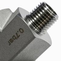 Soupape de sécurité respirante en acier inoxydable avec joint EPDM de type fileté