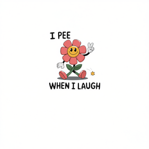 T-shirt à manches longues « When I Laugh Embarrassing Humor » - Product Image 2