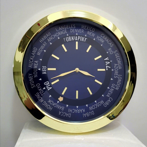 ソースファクトリーからの直接販売: 16インチの特徴的でパーソナライズされた金属製の壁時計、サイレントで正確なタイムキーピング。 - Product Image 2