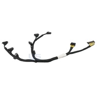 Kabel Splitter Multi-Fan yang Sudah Dilabelkan di Setiap Port FAN1 FAN2 FAN3 FAN4 FAN5 FAN6 FAN7 FAN8, Harness Kipas Standar 3-Pin 4-Pin