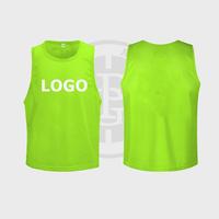 Fußball training Lätzchen Benutzer definierte Günstige Fußball westen Reversible Sport Fußball training Lätzchen