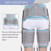 Appareil de rééducation de l'articulation de la hanche, de la cheville et du pied, réutilisable et durable