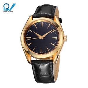 Orologio Meccanico di Lusso da <span class=keywords><strong>Uomo</strong></span> di Alta Qualità, Automatico con <span class=keywords><strong>Cinturino</strong></span> in <span class=keywords><strong>Pelle</strong></span> da 20mm, Cronografo alla Moda Resistente all'Acqua 5BAR - Product Image 3