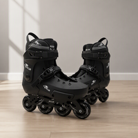 Patins à roulettes professionnels, cadre en alliage d'aluminium, roulements ABEC-9, roues en PU 85A pour le slalom, durables, haute qualité, pour adultes