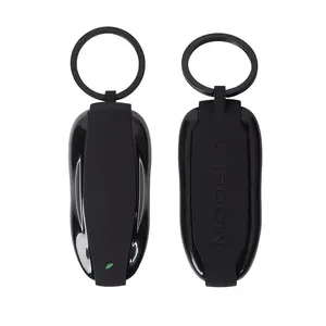 Silicone Car Key Cover For Tesla Model 3/Y/X/S Key Fob Case Cover Silicone Car Key Protector Holder Fob Shell Protector Case