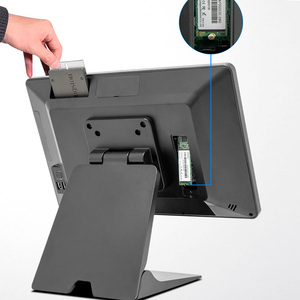 Système de point de vente tactile à double écran 15,6+11,6 pouces, machine tout-en-un, prend en charge l'insertion et le retrait des disques durs M.2 et 2,5 - Product Image 1