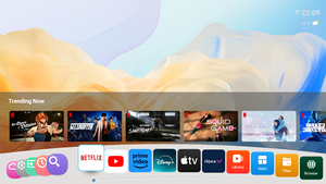Proyector Mini 4K 3D 2025 con Sistema de TV <span class=keywords><strong>Netflix</strong></span> Oficial, Aplicaciones Integradas, Enfoque Automático Inteligente, Keystone, Totalmente Sellado, WiFi, BT, para Cine <span class=keywords><strong>en</strong></span> Casa - Product Image 6