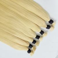 Extensions de cheveux vietnamiens blonds Pephair, 100% cheveux humains Remy, teints, Megahair, vente en gros, trame simple