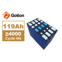 Sel Baterai Lithium Iron Phosphate Gotion 3.2V 119Ah, Baterai Lithium Iron Phosphate Kelas A untuk Mobilitas Listrik