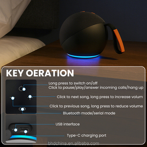 Không Dây <span class=keywords><strong>Bluetooth</strong></span> 5.3 Loa Di Động TWS Nhỏ ABS Dây Buộc Di Động Loa Siêu Trầm Nặng Ngoài Trời Mini <span class=keywords><strong>Bluetooth</strong></span> Stereo Loa - Product Image 2