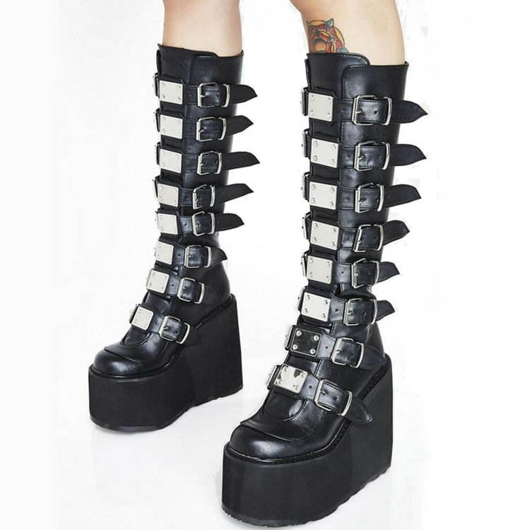 gothic boots cheap