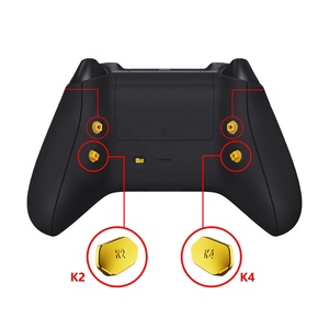 Botones Traseros y Palancas de Cambio Cromados en Oro, Rediseñados K1 K2 K3 K4, para Control de Xbox Series XS, Kit de Reasignación EXtremerate Hope - Product Image 4
