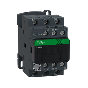 Contacteur AC LC1D18F7C pour le démarrage et l'arrêt du moteur et le contrôle de l'activation/désactivation du circuit - Product Image 1