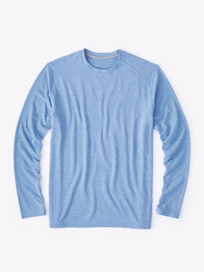 T-shirt raglan à manches longues en coton élasthanne de haute qualité avec logo personnalisé Top col rond surdimensionné Slim Fit Polyester Blend - Product Image 2