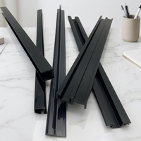 Extrusion de profil rigide en plastique PVC, PE, PC, ABS personnalisé, de haute qualité, 10 pièces
