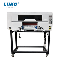 Imprimante UV DTF A3 haute vitesse LINKO avec double tête d'impression, machine d'impression jet d'encre par transfert thermique pour film AB, imprimante UV DTF rouleau à rouleau