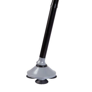 Folding Cane With <b>Lights</b> Adjustable Aluminum Alloy 85-97cm Four Legged Non Slip Walking <b>Stick</b> For Elderly - Product Image 4