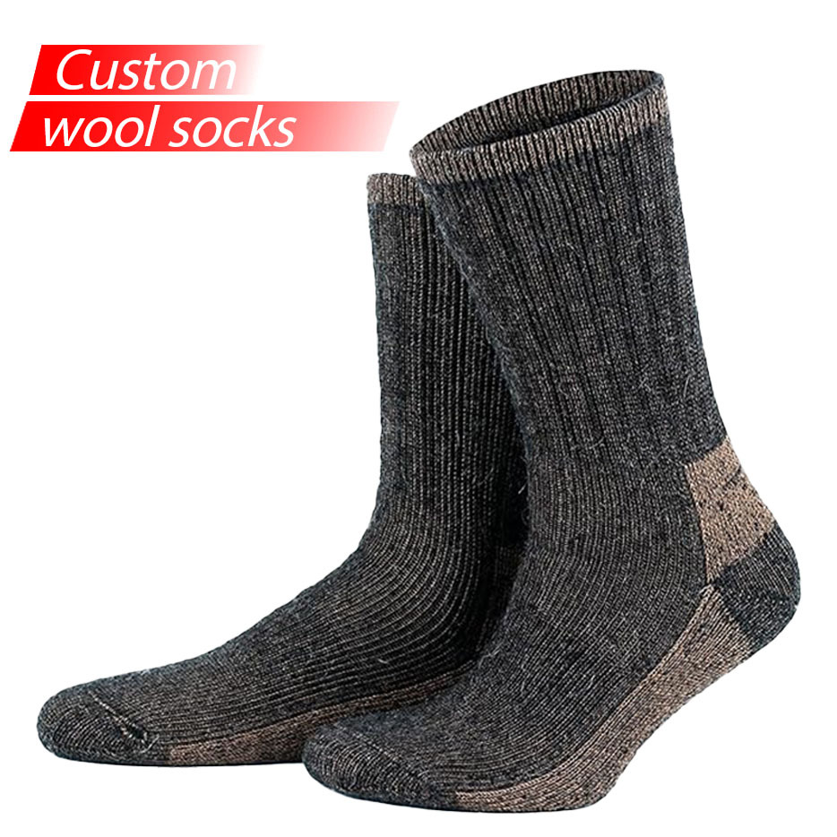 Mens Traditional Argyle Pattern Non Elastic Lambs Wool Blend Socks