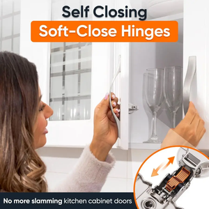 Full Overlay <b>Soft</b> <b>Close</b> <b>Cabinet</b> <b>Hinges</b> <b>for</b> <b>Kitchen</b> <b>Cabinets</b> 105 Face Frame Concealed <b>Cabinet</b> Door <b>Hinge</b> 3 Way Adjustabili - Product Image 3