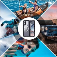 Nouvelle coque antichoc et anti-poussière pour iPhone 11 12 13 14 15 16 17 Plus Pro Max, étui de téléphone portable étanche, sacoche