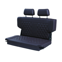 Sièges de voitures de sport pliants automatiques Siège arrière en cuir Jeep pour la conversion de sièges Jeep Wrangler