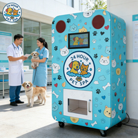 Machine de douche pour animaux de compagnie pratique pour parking souterrain, distributeur intelligent de spa pour chiens, station de bain commerciale pour chats